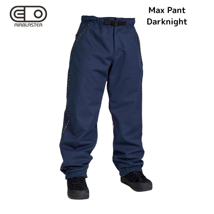 AIRBLASTER エアブラスター 25 26 Max Pant Darknight マックスパンツ ダークナイト スノーボードパンツ マックスワービントン
