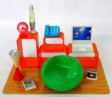 食玩　トレーディングフィギュア　全10種セット 「MYスタイルコレクション こだわりルームコレクション」 中古】食玩 トレーディングフィギュア ミッドセンチュリー