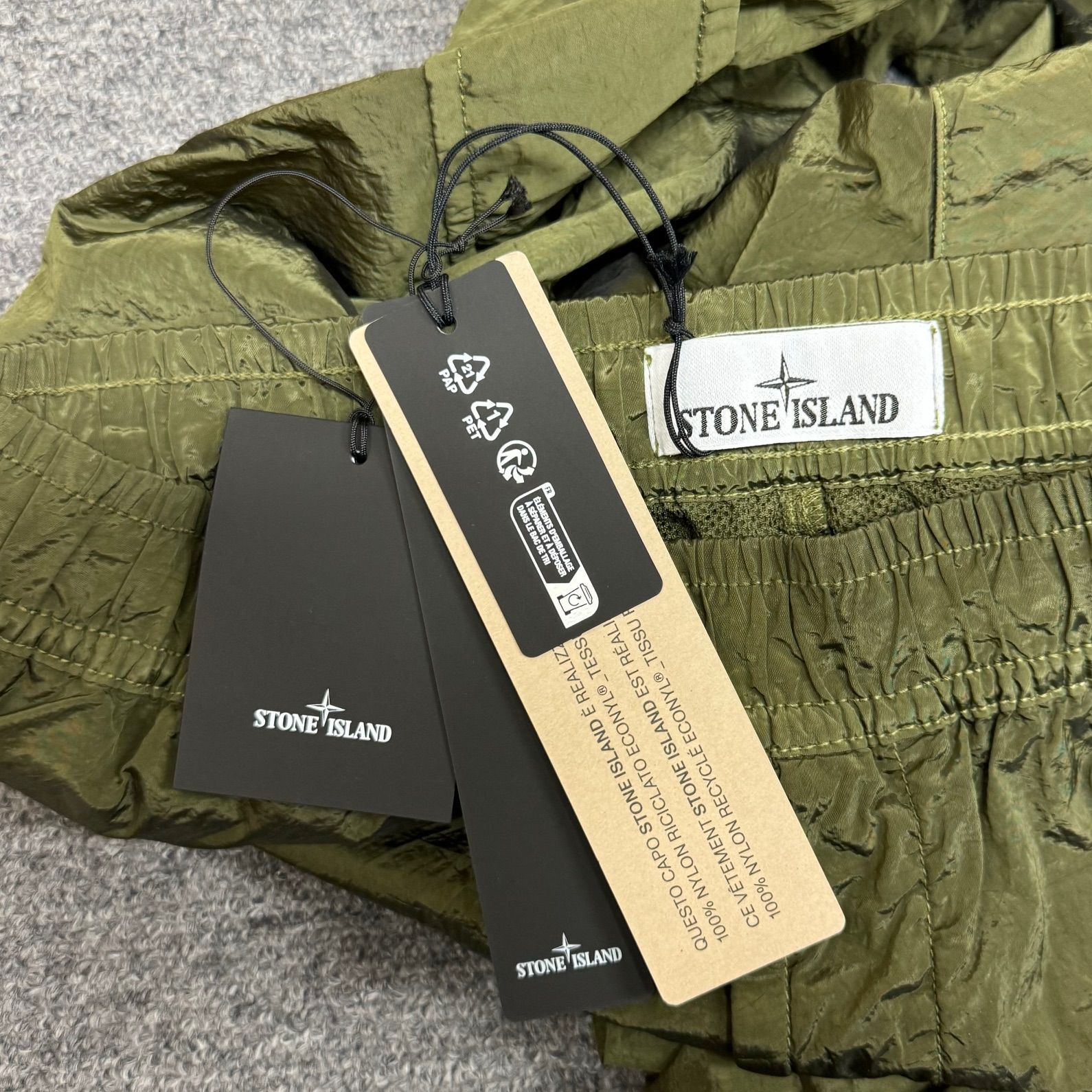 23AW NYLON METAL PANTS 28