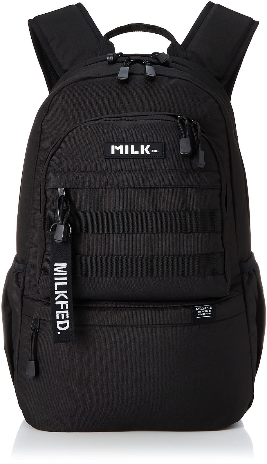 ブラック ミルクフェド バックパック ACTIVE MOLLE BACKPACK レディース BLACK ONE SIZE