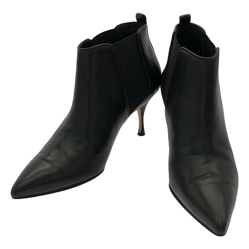MANOLO BLAHNIK/マノロ ブラニク】7cm Heal BOOTS (NAPPA