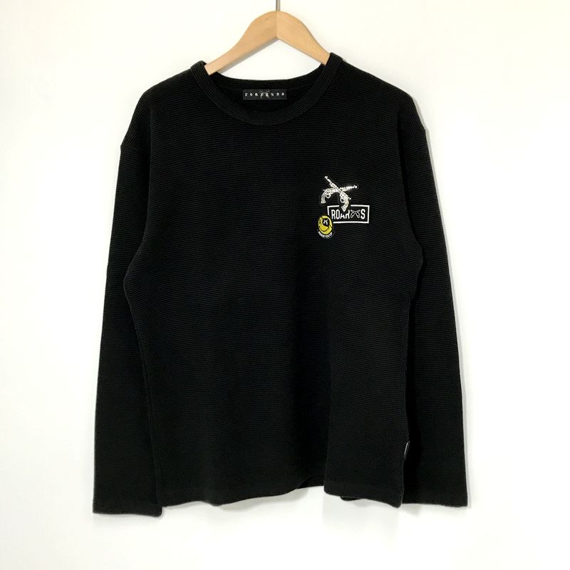 roarguns ロアーガンズ Tシャツ 長袖 カットソー 21MGT-02 ワッフル