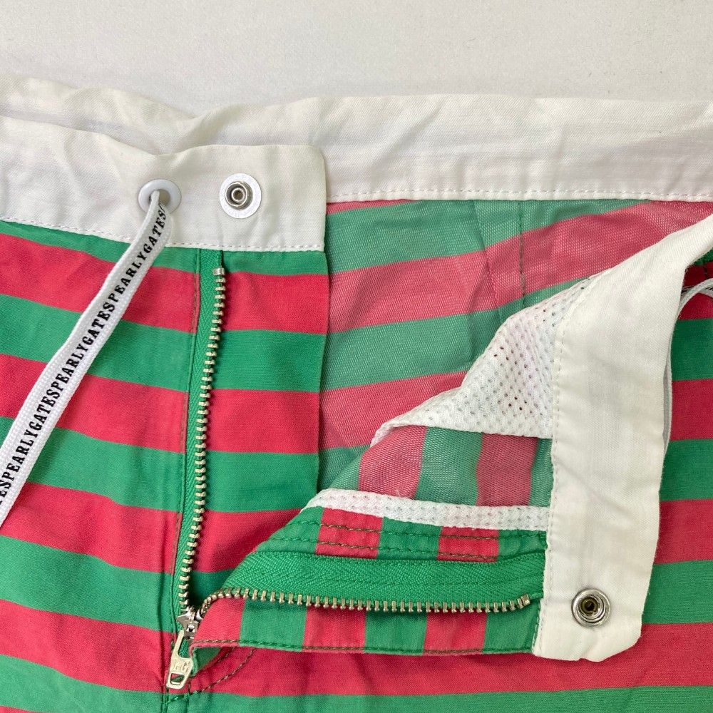 サイズ：0 PEARLY GATES パーリーゲイツ ショートパンツ ボーダー柄