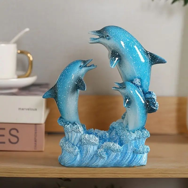 イルカ 家具、インテリア FRP製オブジェ ジャンピング・イルカ