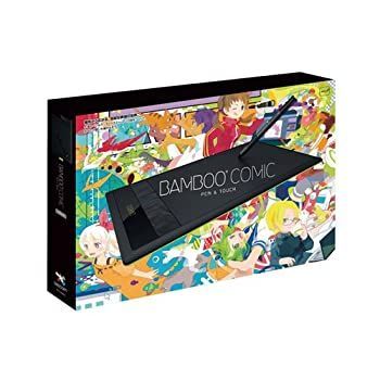 【中古】(非常に良い)Wacom ペンタブレット Mサイズ ブラック イラスタMiniu0026コミスタMini付属 Bambooコミック CTH-670/K2