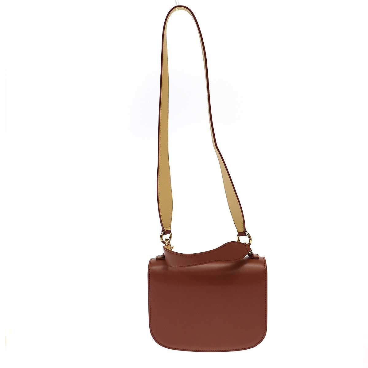 JIL SANDER ジルサンダー TAOS BAG ショルダーバッグ ブラウン - メルカリ