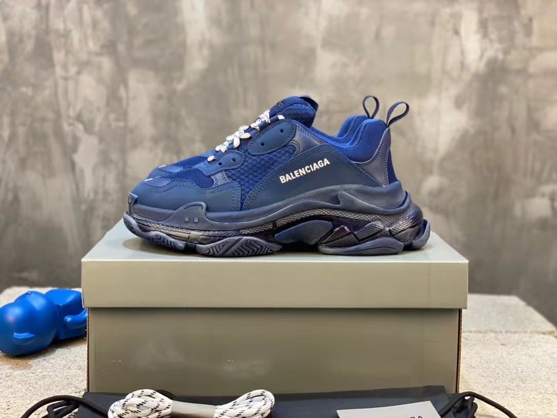 Balenciaga Triple-S CLEAR SOLE BLUE