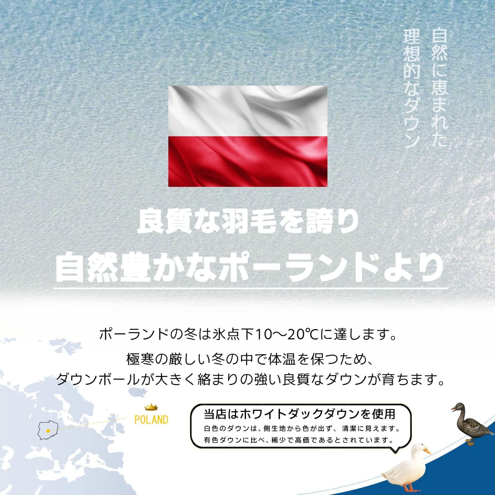 ダウン90％ 薄手