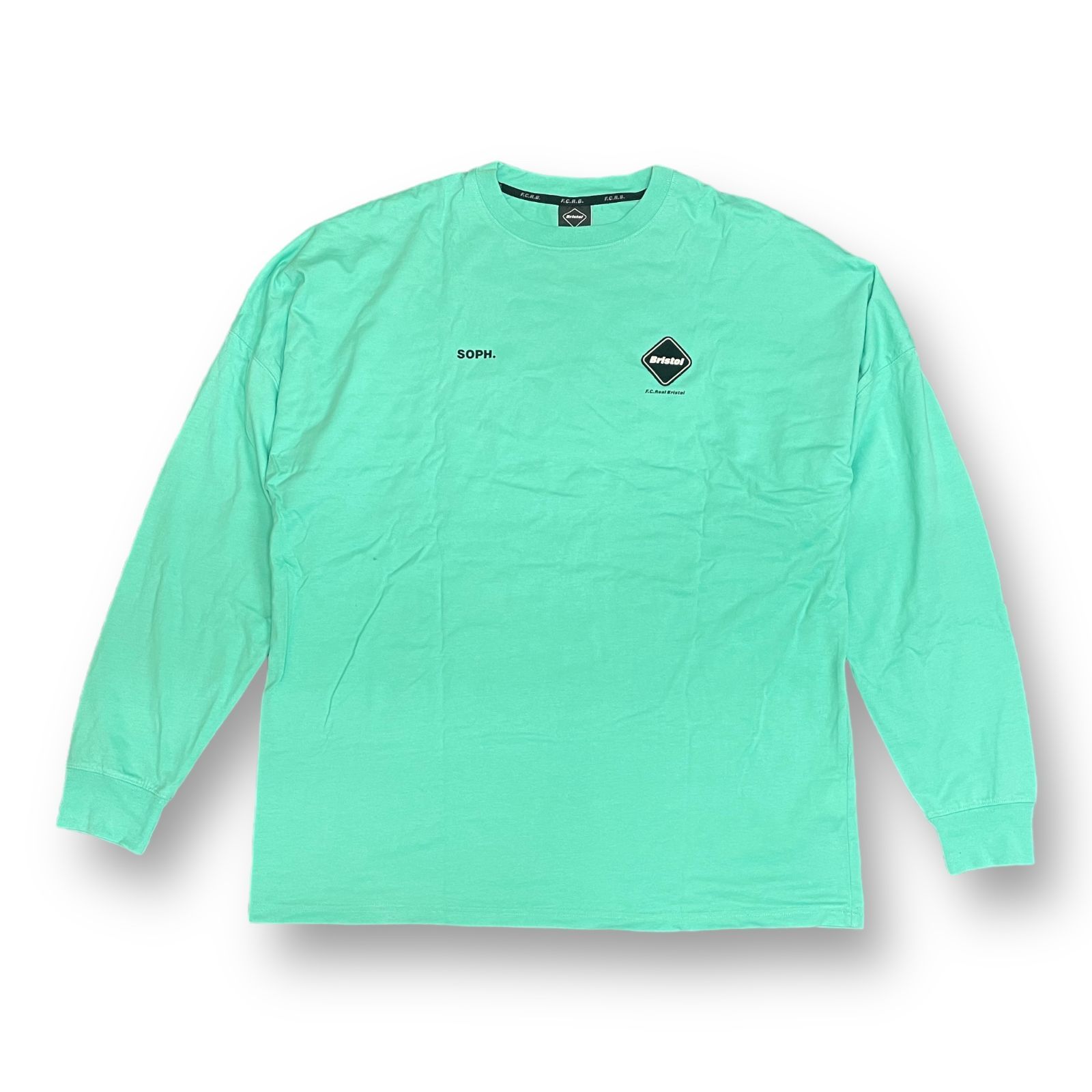 F.C.Real Bristol 22SS L/S BIG LOGO TEAM BAGGY ビッグロゴチーム