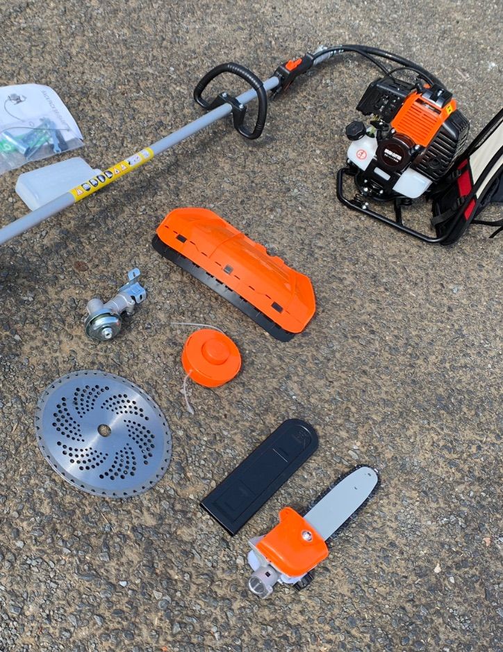 動作確認済』 TANAKA 高出力エンジン草刈機26cc 愛知県豊田市引取限定