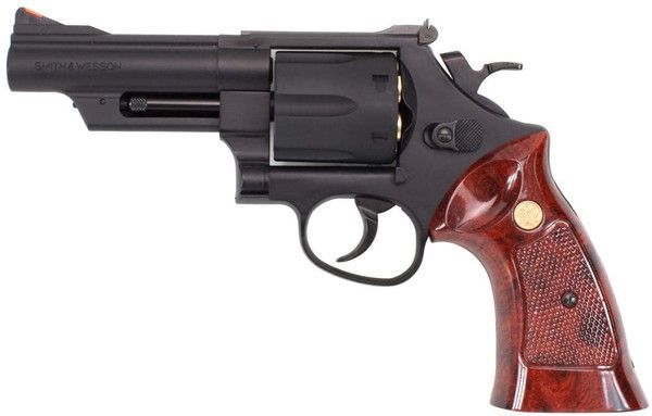 新品 クラウンモデル Su0026W M29 4インチ ブラック ガスリボルバー 18歳以上用  [佐川急便]