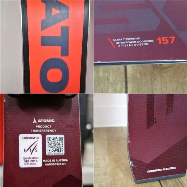 アトミック ATOMIC 2024-25 REDSTER S9SL WC FIS Women 157cm