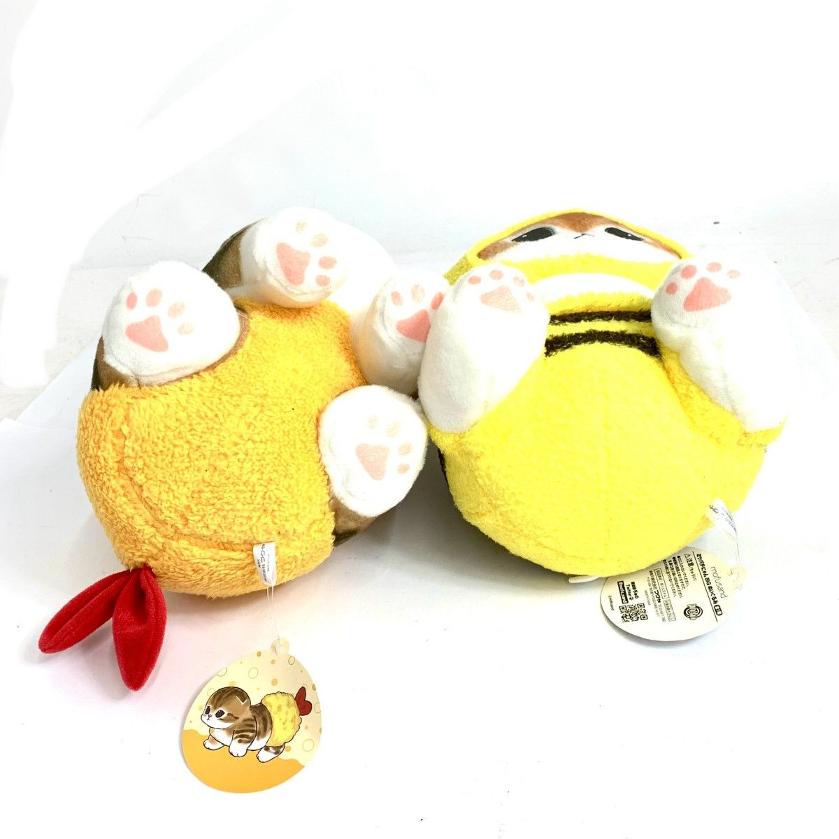 mofusand えびにゃん うさぎにゃん ミツバチにゃん ぬいぐるみ BIG② mofusand えびにゃん うさぎにゃん ミツバチにゃん ぬいぐるみ