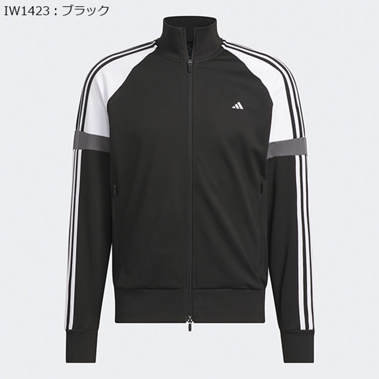 アディダス ゴルフ ジャケット メンズ 長袖 フルジップ