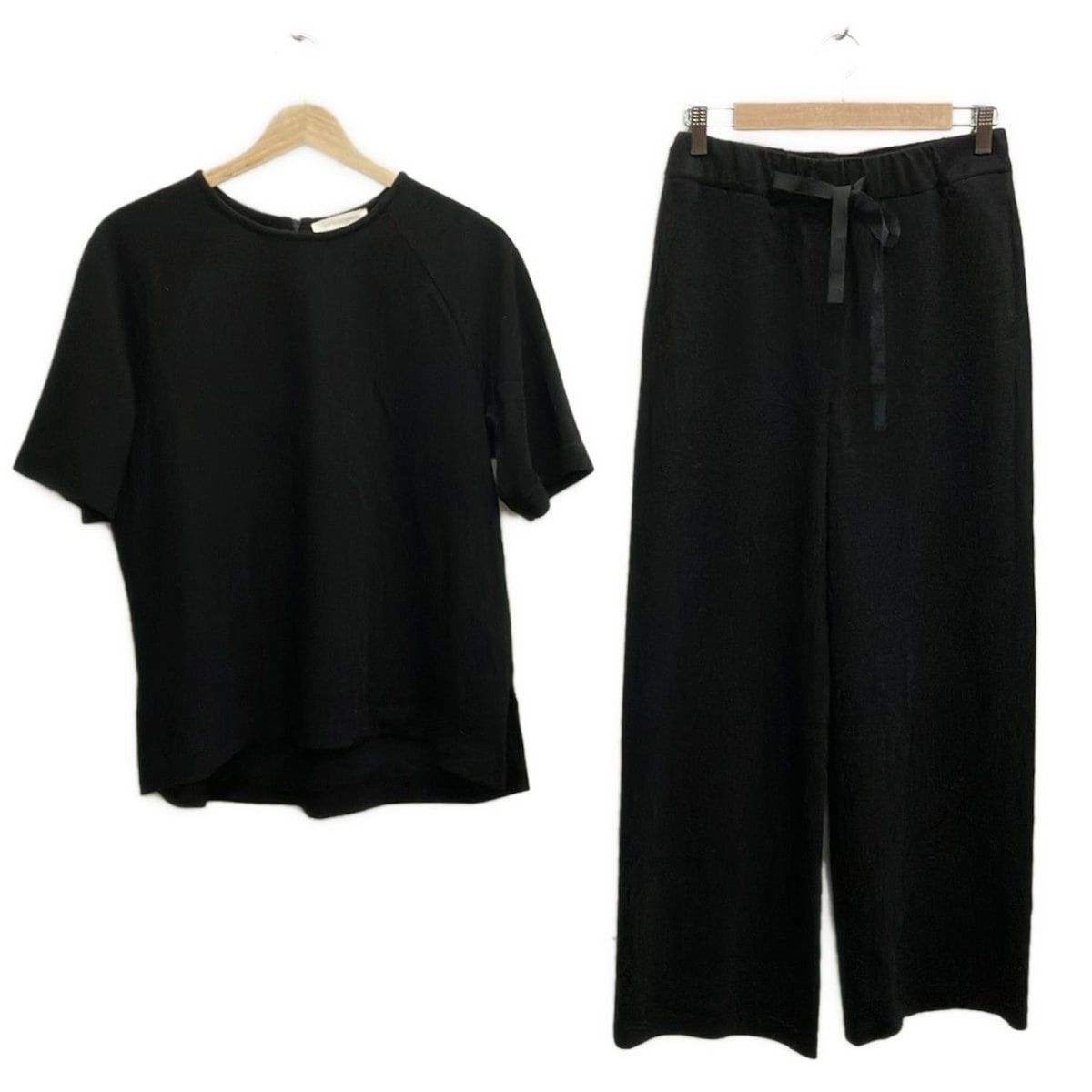 theory luxe セオリーリュクス レディースパンツセットアップ レディース - 黒