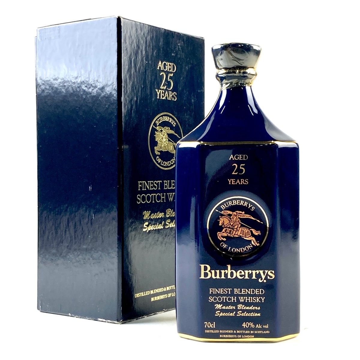 バーバリー Burberrys 25年 青陶器 700ml スコッチウイスキー ブレンデッド 【古酒】 - メルカリ