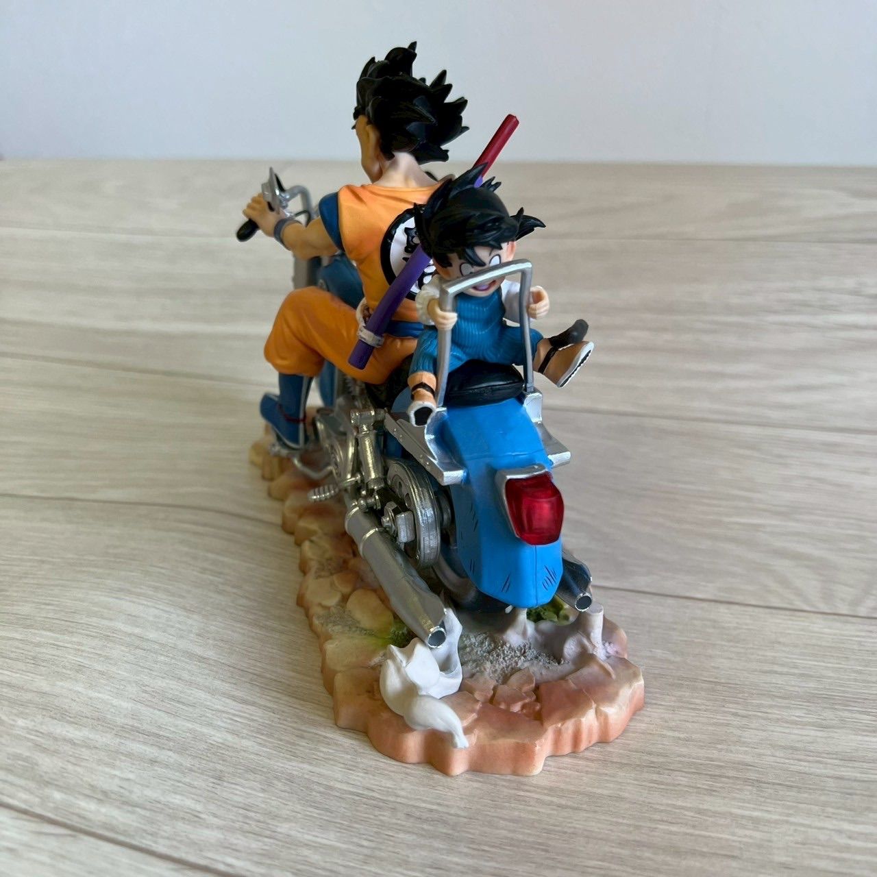 超フォロー割 ドラゴンボール 悟空と悟飯 バイク フィギュア