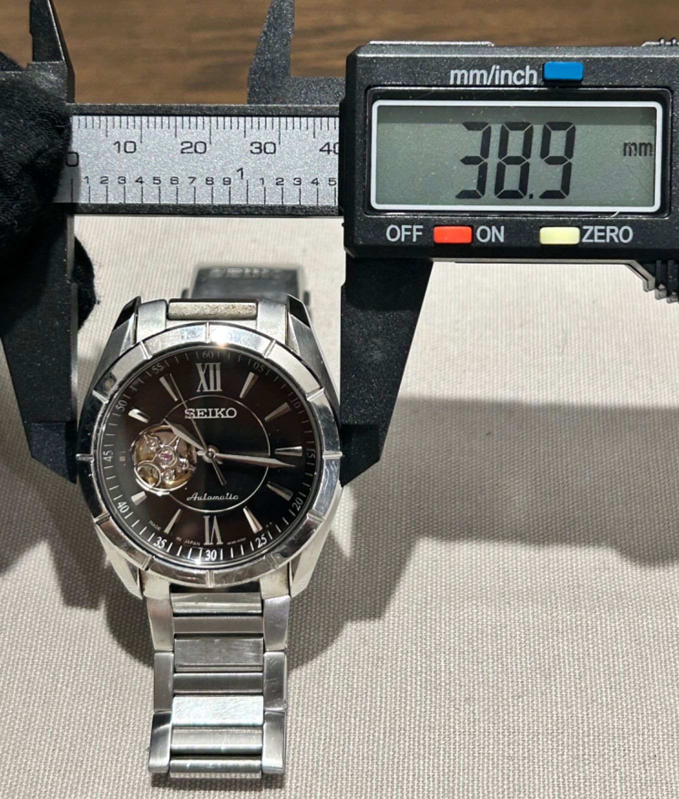 箱付き】 SEIKO セイコー プレサージュ 4R38-00F0 腕時計 自動巻き