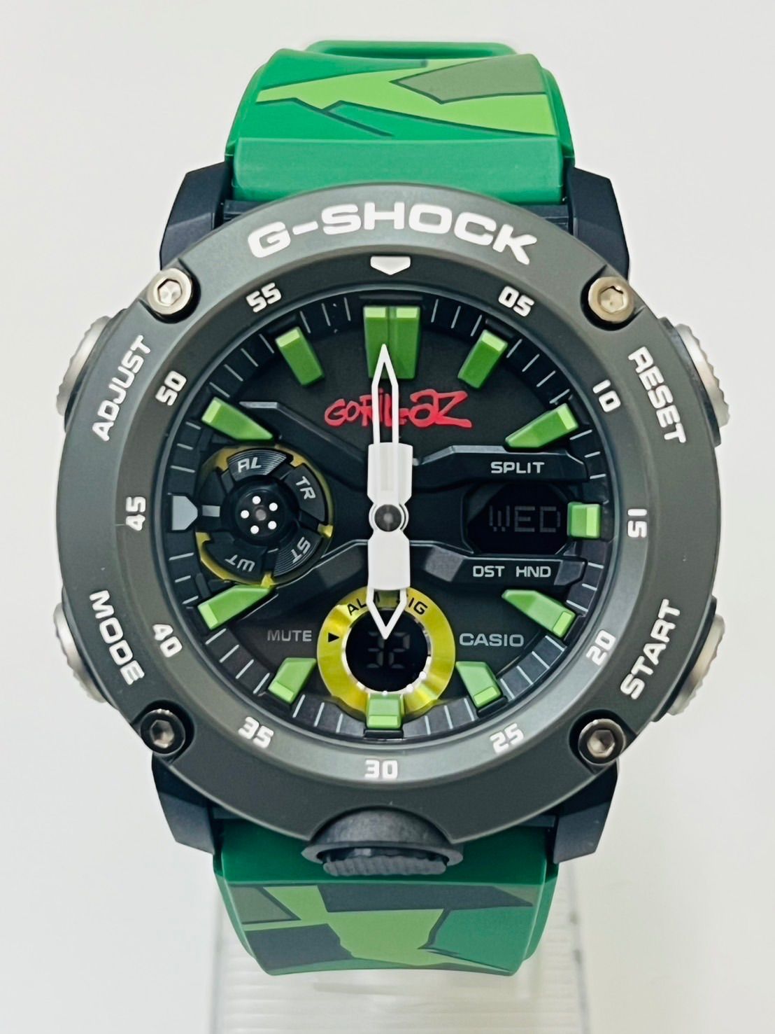 電池交換済 G-SHOCK G-ショック×Gorillaz ゴリラズ コラボレーションモデル GA-2000GZ-3AJR