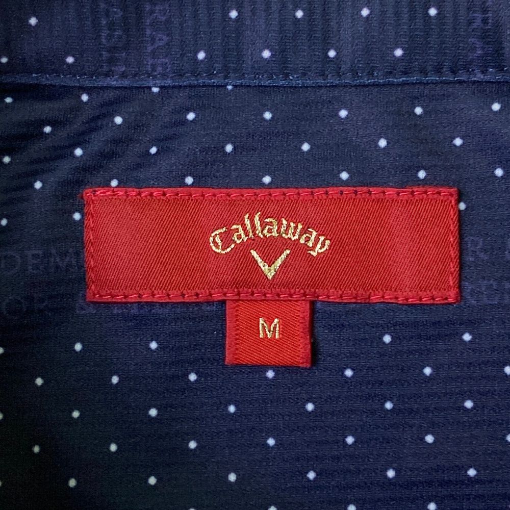 サイズ：M CALLAWAY キャロウェイ レッドレーベル 半袖