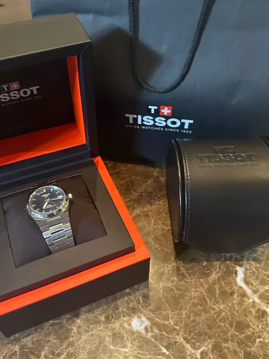 TISSOT ティソ prx パワーマチック 35mm 青文字盤