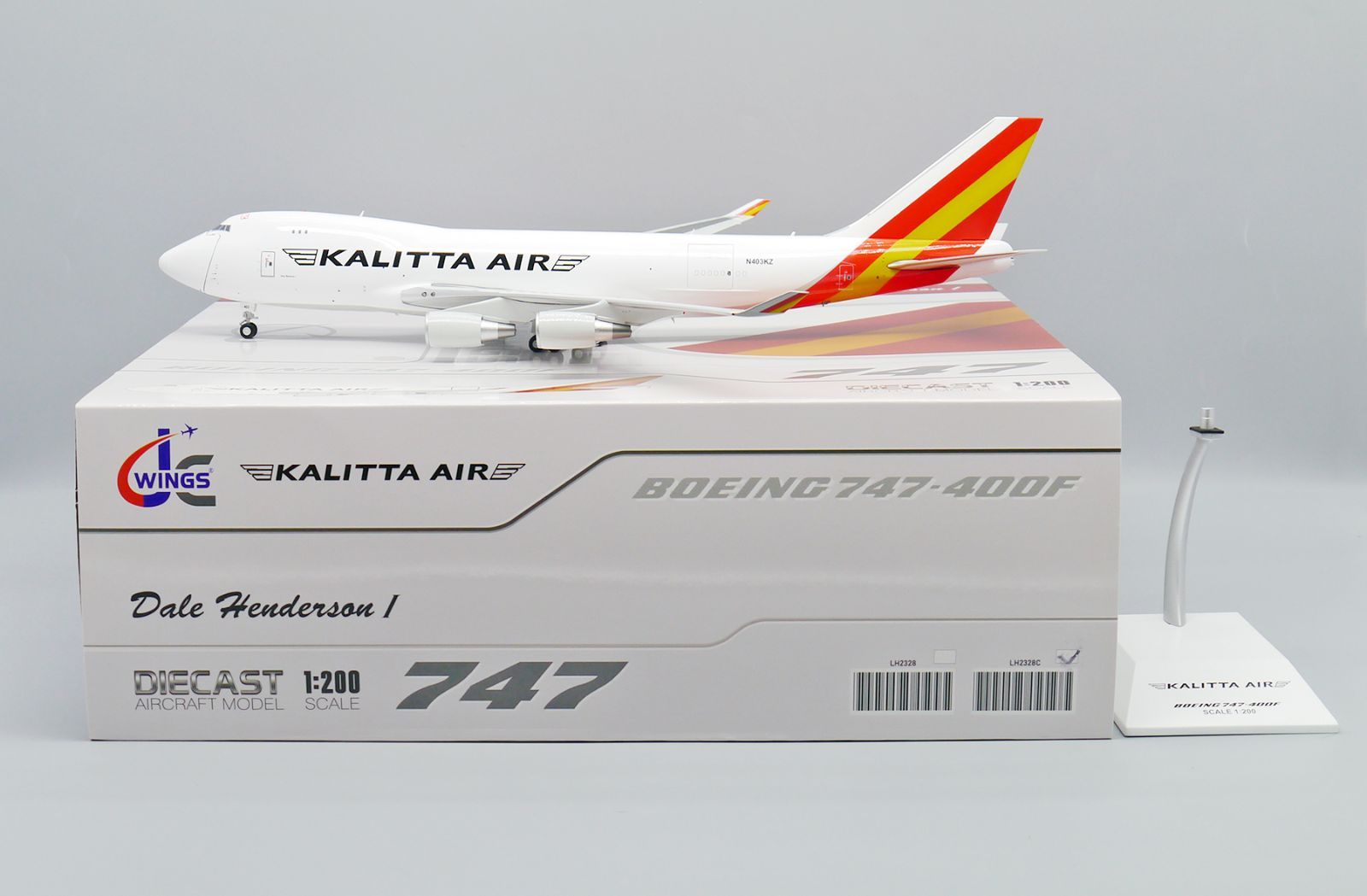 カリッタエア 747-400F N403KZ 1/400 Kalitta Air Boeing 747-400F N403KZ Phoenix PH4CKS2220 04424