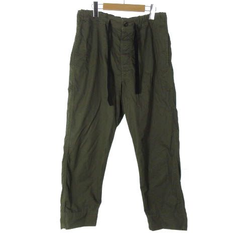 マーガレットハウエル MHL. 21SS SUPERFINE COTTON TWILL トラウザー