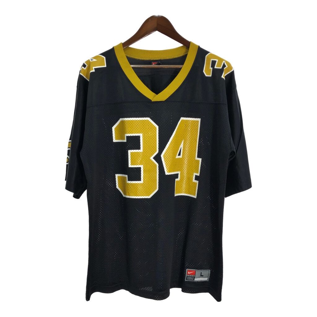 00年代 NIKE ナイキ NFL ニューオーリンズ セインツ ユニフォーム プロチーム アメフト スポーツ メンズ L 古着 T8087