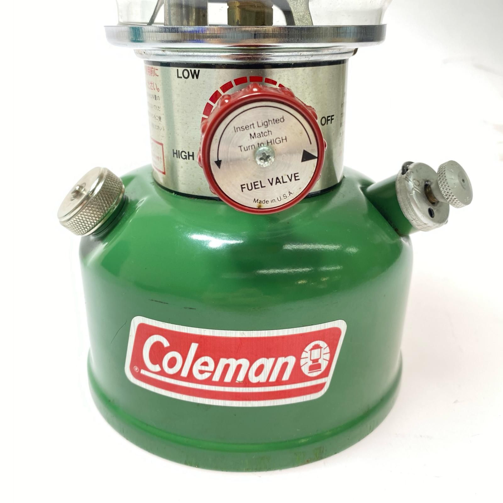 Coleman - ωωColeman コールマン ガソリンランタン サビ有 程度BC アマガエルカラ-・ケース付 200B Coleman - ωωColeman コールマン ガソリンランタン サビ有 程度