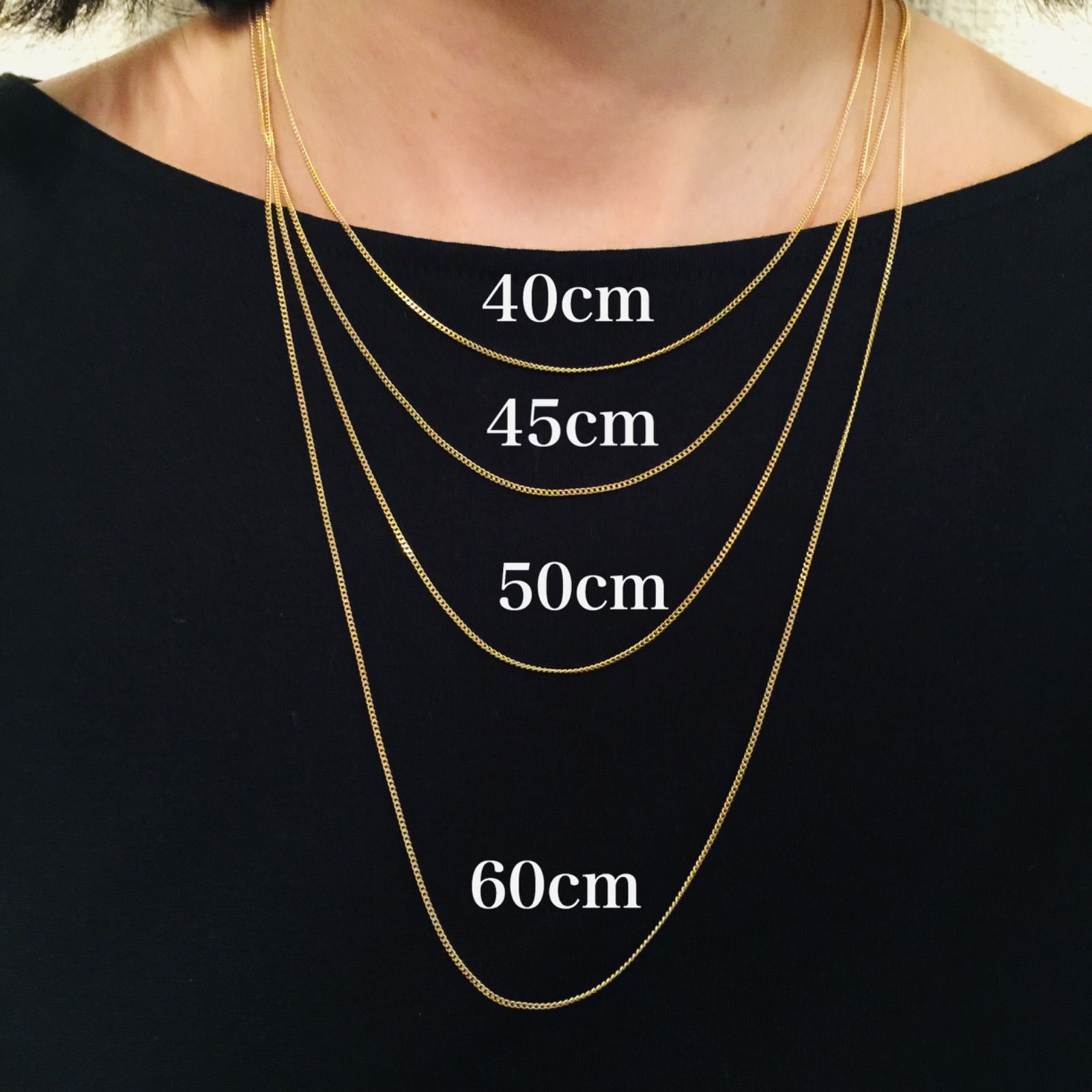 新品/造幣局検定刻印入≪日本製/高品質/K18≫ 喜平チェーンネックレス