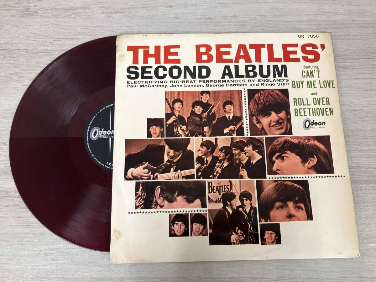 カラーレコード】THE BEATLES THE BEATLES' SECOND ALBUM OR