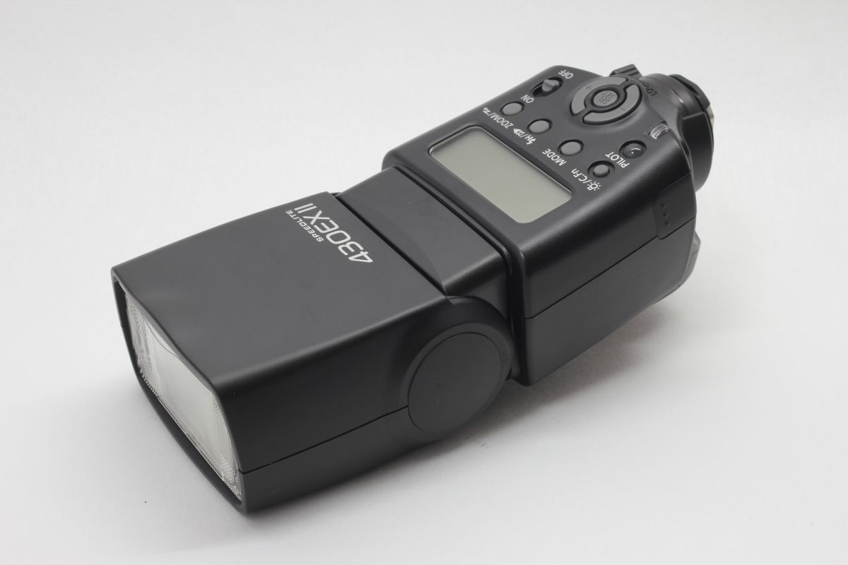 動作美品】キャノン CANON SPEEDLITE 430EX II 動作確認済 ☆美