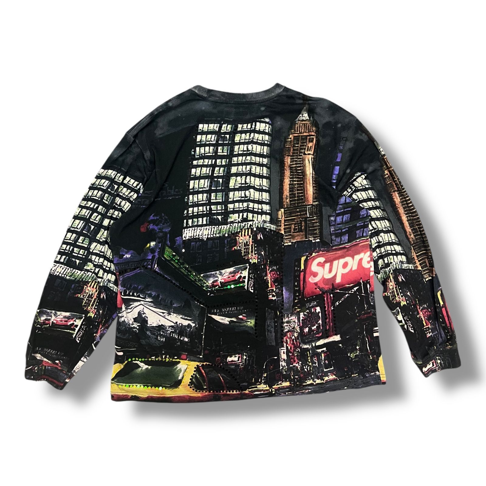 Supreme スパンコールジャケット L 国内正規 Supreme 25SS Skyline Sequin L/S Top スカイライン