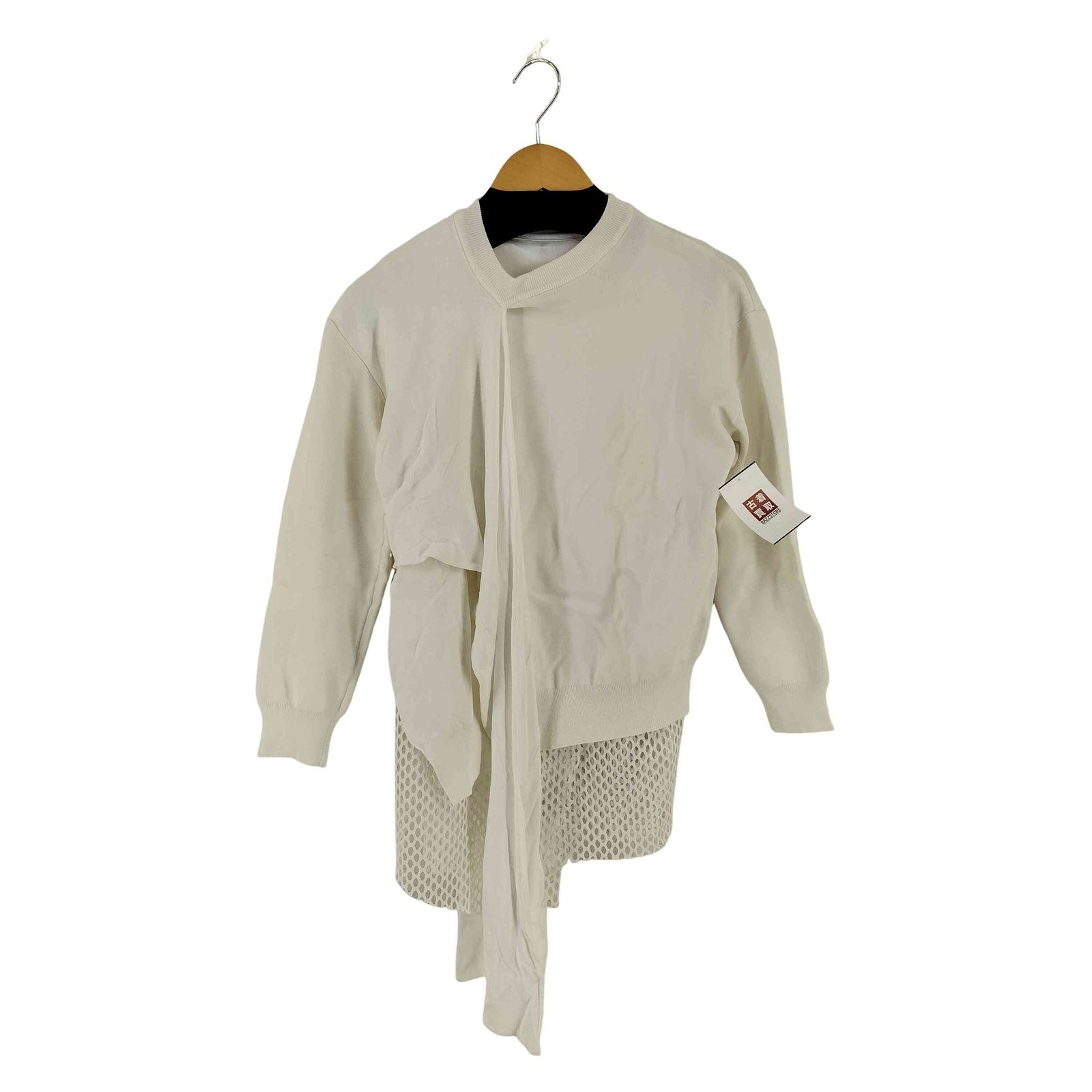 UN3D. メッシュミックスニットベスト アンスリード UN3D. メッシュ