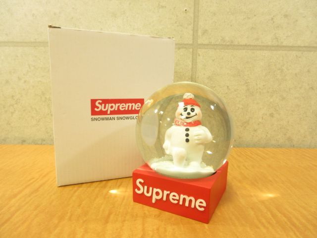 新品 シュプリーム Supreme Snowman スノードーム 箱付き 【公式通販】