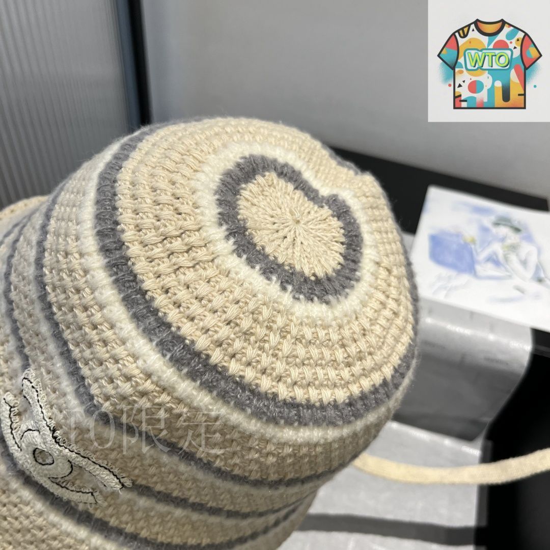 今日特価】Chanel 新款 ニットフィッシャーハット-1 - メルカリ
