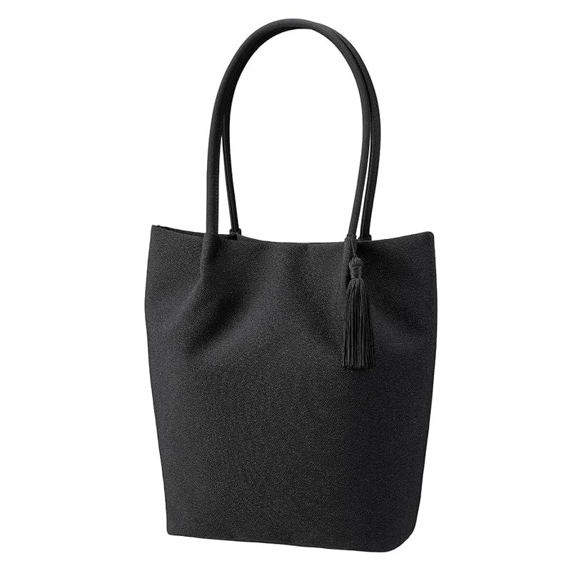 福正堂 京都産 職人の手作り フォーマルバッグ 黒 ブラックフォーマル バッグ 冠婚葬祭 女性 喪服 葬式 葬儀用 お葬式 大きめ 33