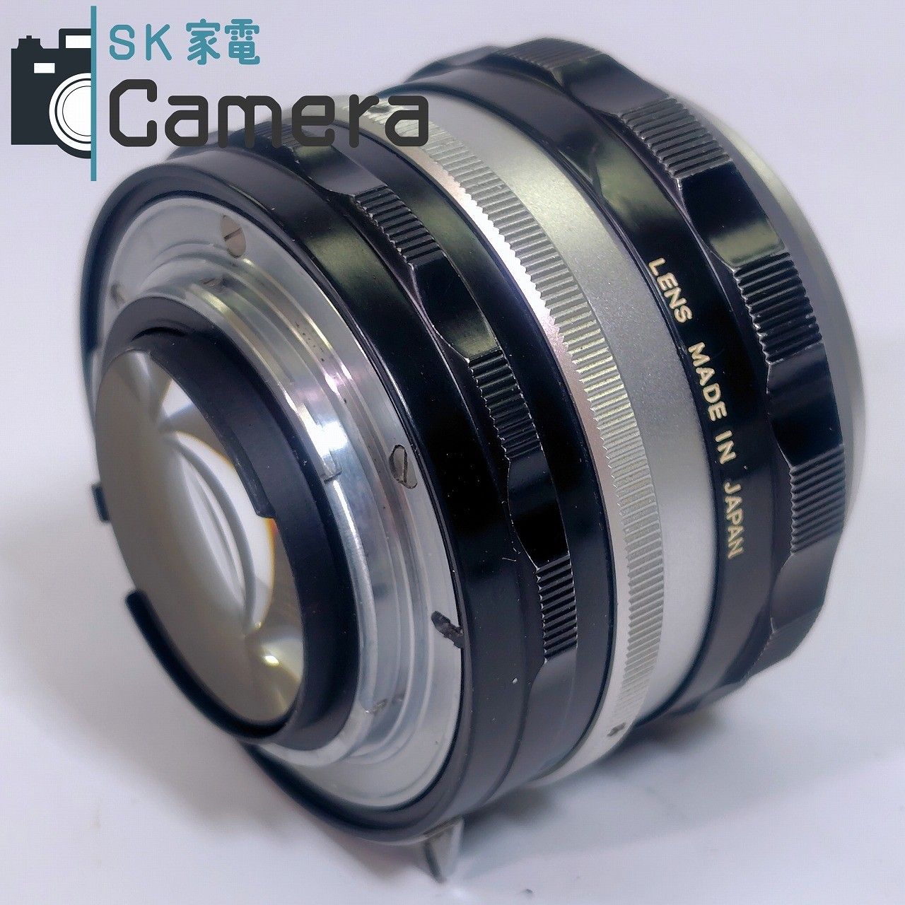 Nikon NIKKOR-S Auto 50mm F1.4 非Ai ニコン キャップ付
