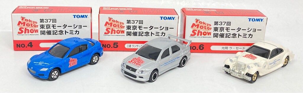 トミー 第37回 東京モーターショー 開催記念トミカ 2003 トミカ 9台