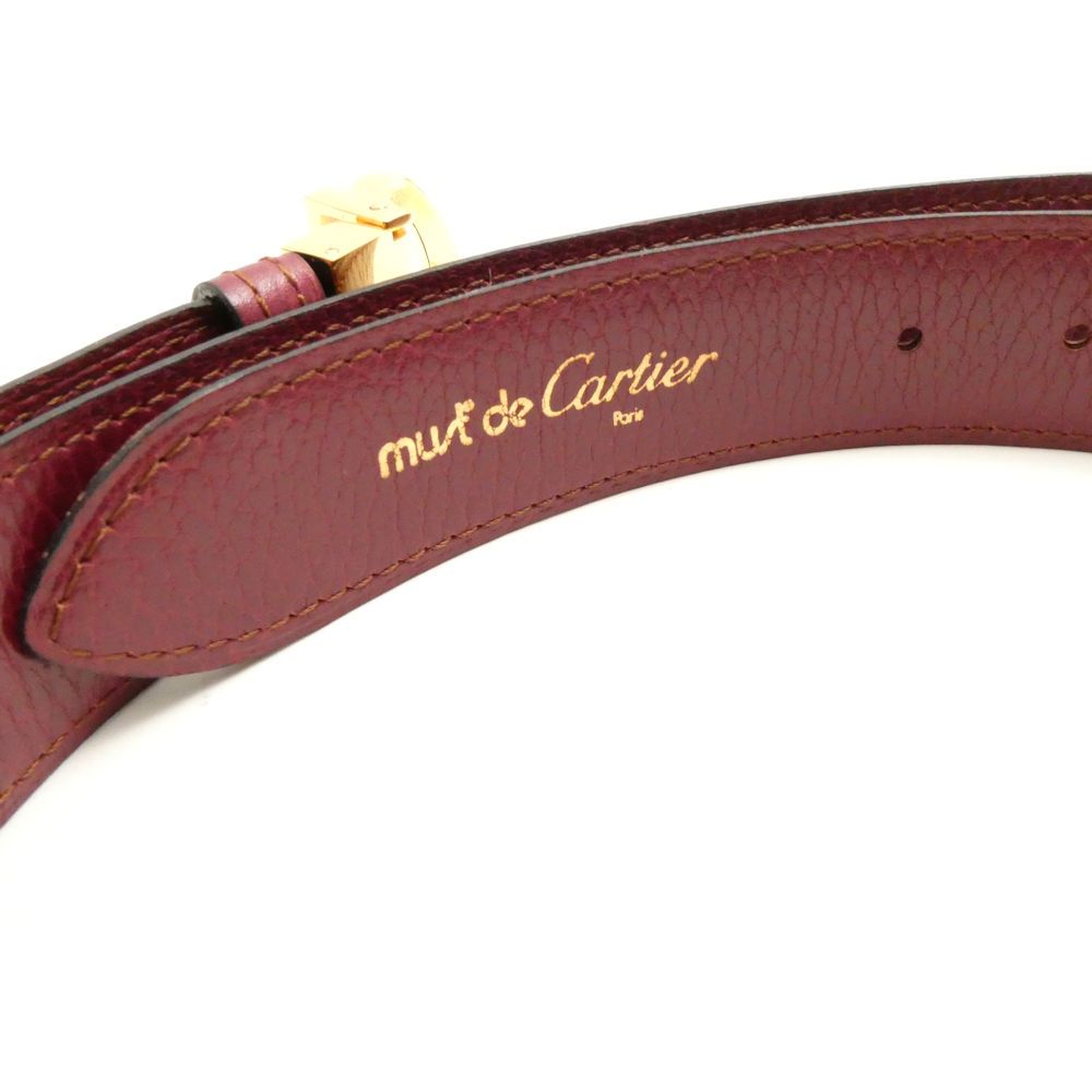 美品 Cartier カルティエ must マストライン Cバックル ベルト