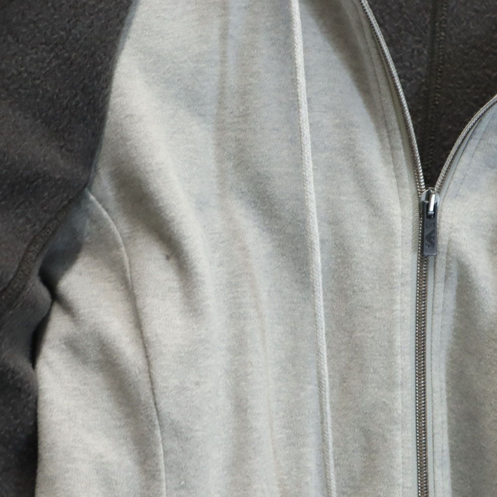 エンポリオアルマーニ レイヤード フーデッド ピーコート S  