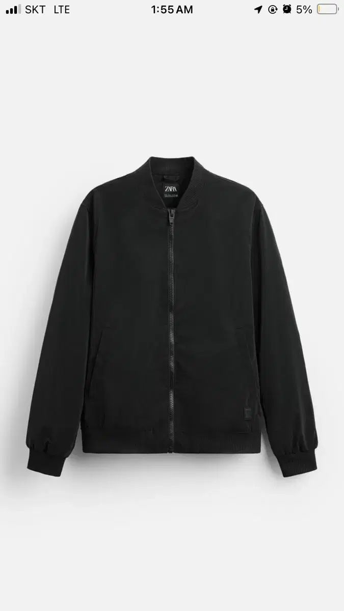 ZARA(ザラ) ライト ボンバー ジャケット