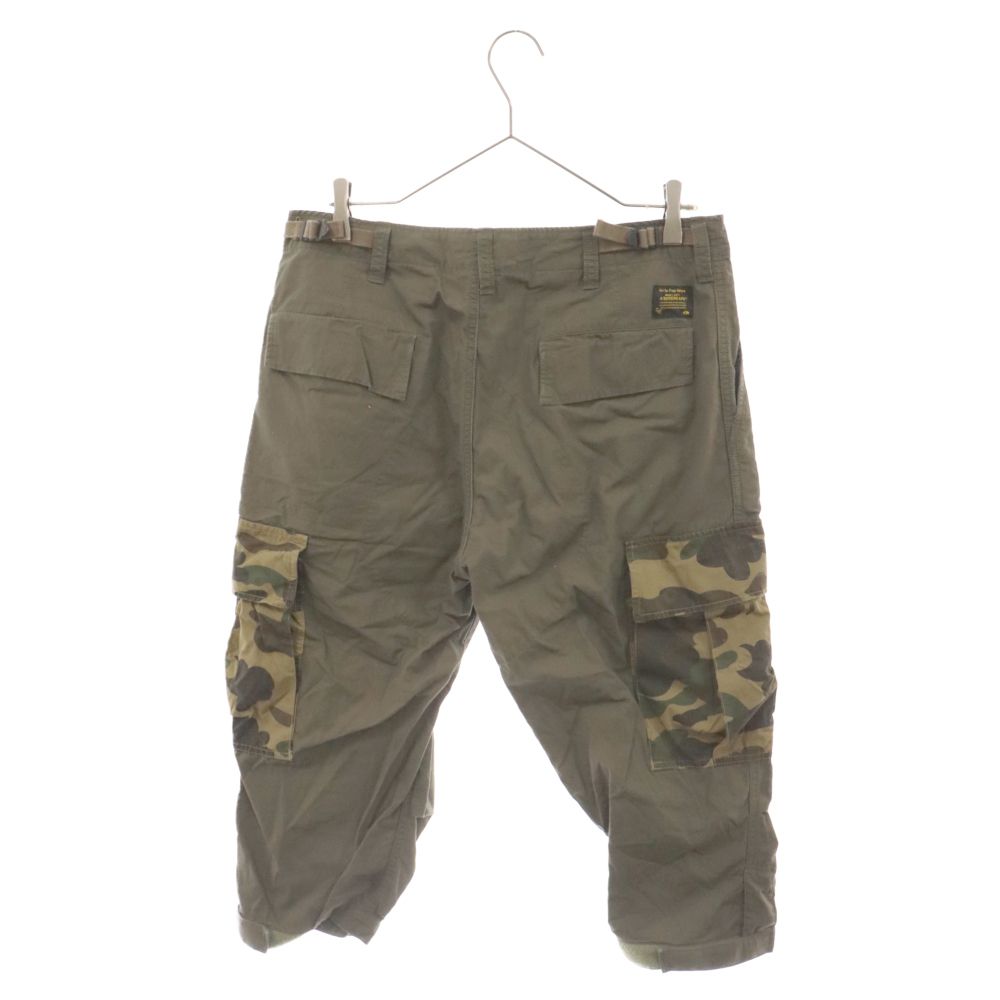 エイプ A BATHING APE カーゴ 七分 パンツ エイプスタ アベイシングエイプ カーゴパンツ アベイシングエイプ A BATHING APE L