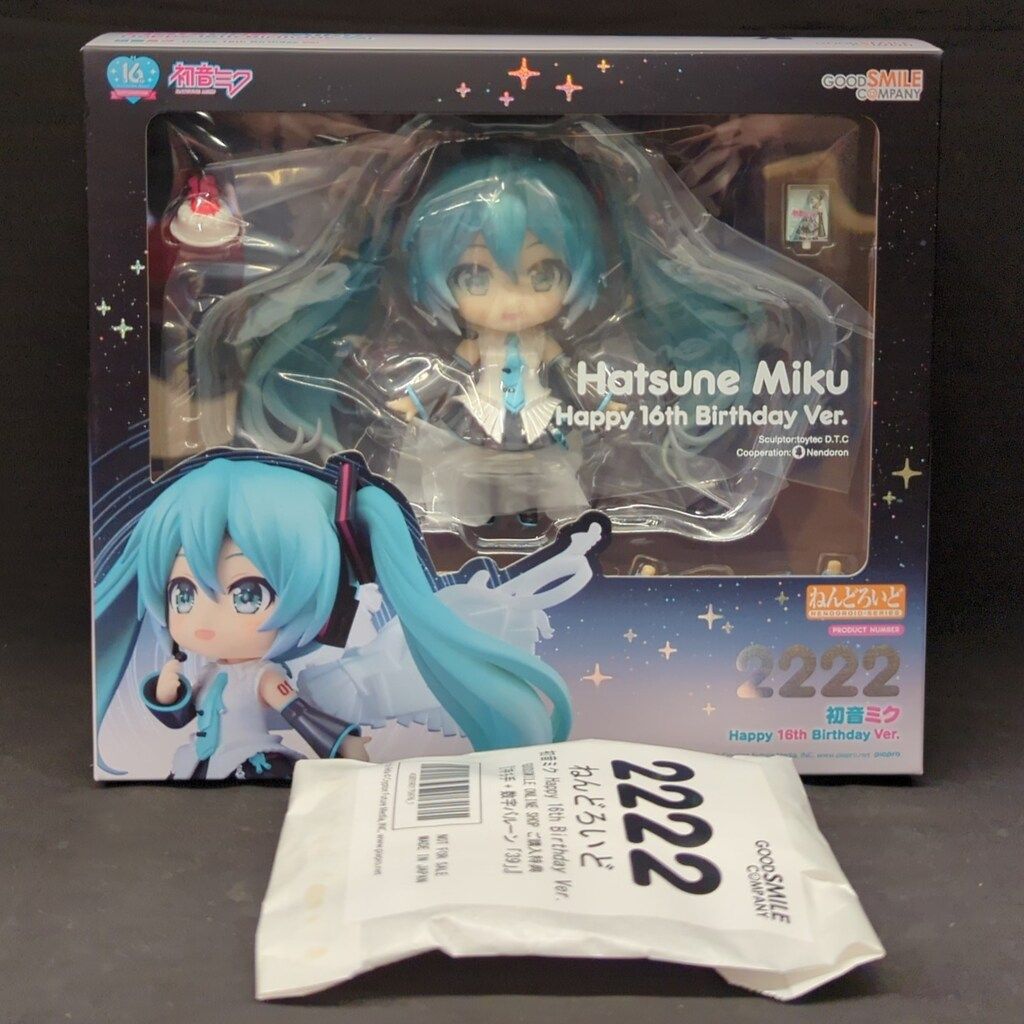 ねんどろいど 初音ミク Happy 16th Birthday Ver. 特典 初音ミク_ねんどろいど キャラクター・ボーカル・シリーズ01
