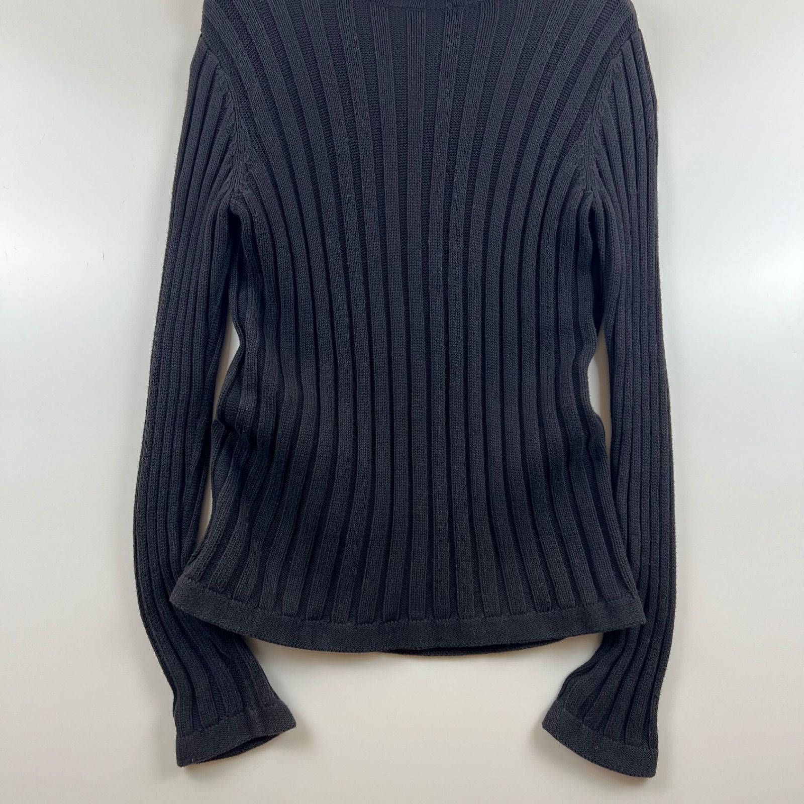 ARMANI EXCHANGE 90s y2k archive shoulder button sweater M