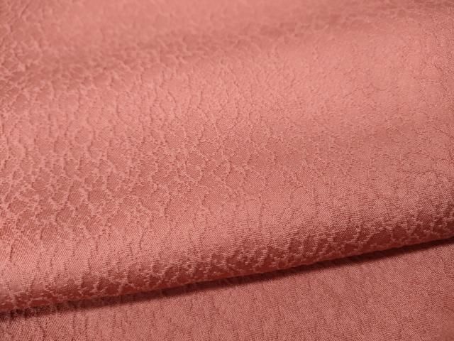 平和屋着物●上質な色無地 霞地紋