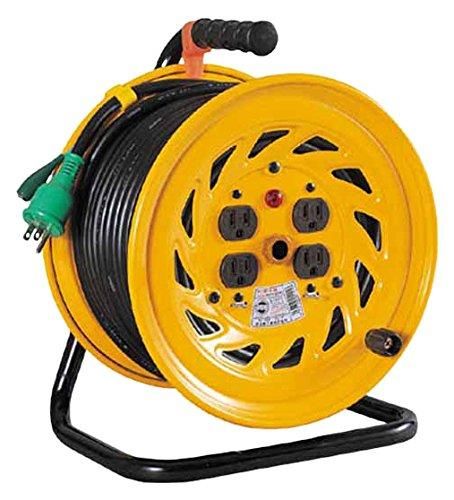 日動 電工ドラム 標準型100Vドラム アース付 30m NFE34