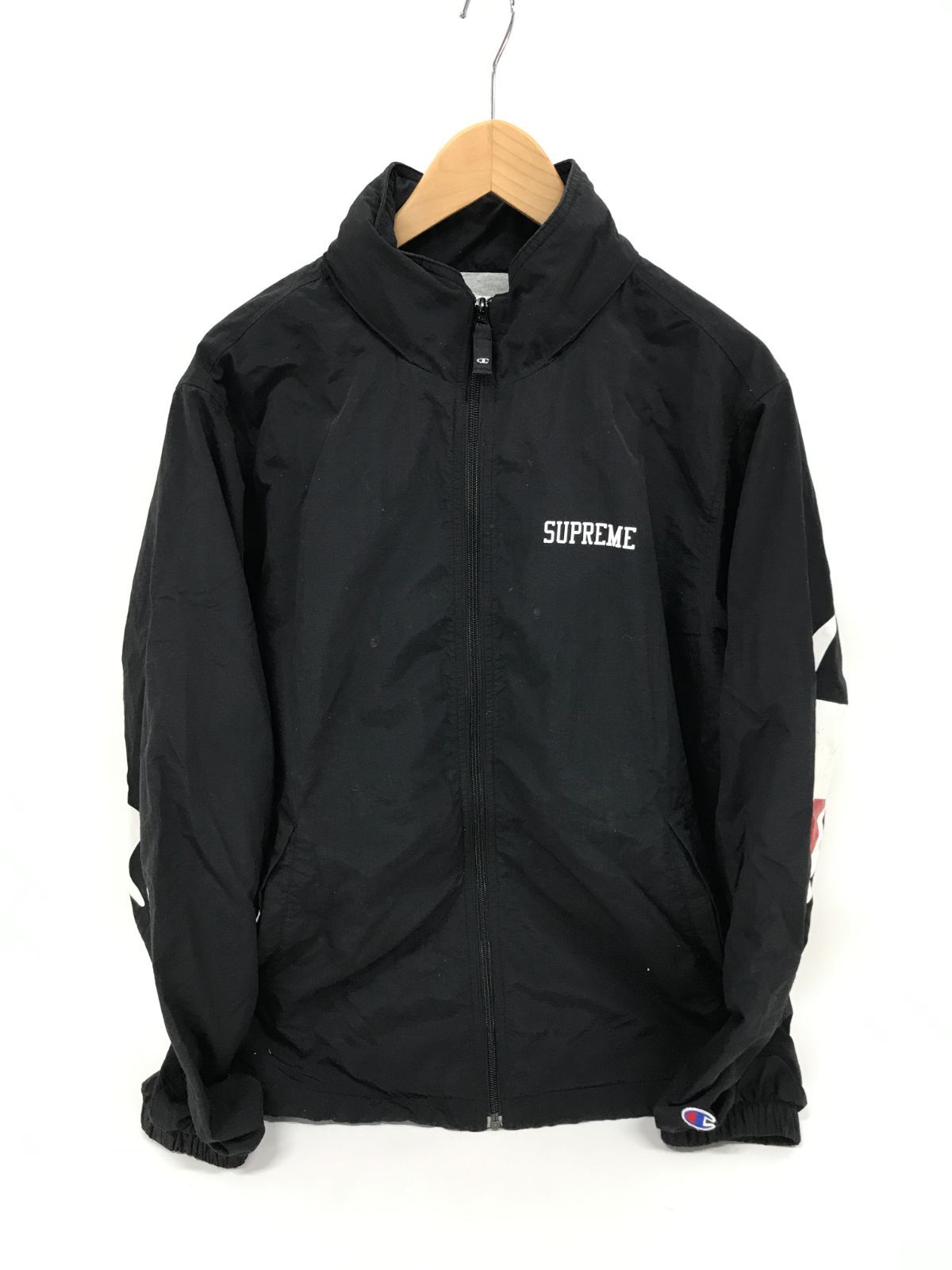Supreme x Champion 18ss ナイロントラックジャケット 【M126