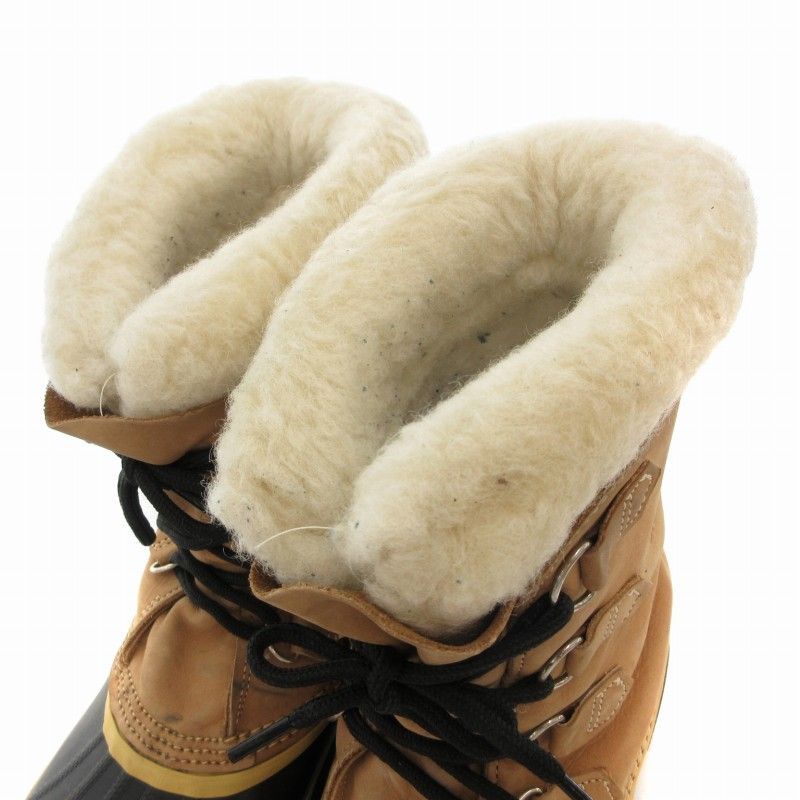 ソレル SOREL CARIBOU スノーブーツ ウォータープルーフ レザー