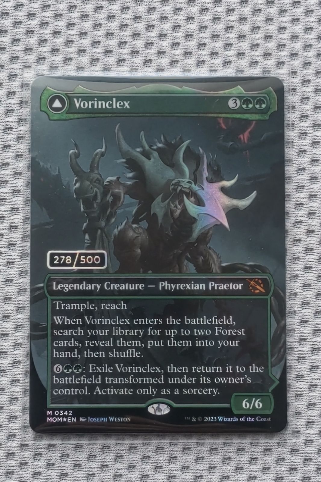 ジン＝ギタクシアス 大いなる合成 ダブルレインボウ シリアルナンバー